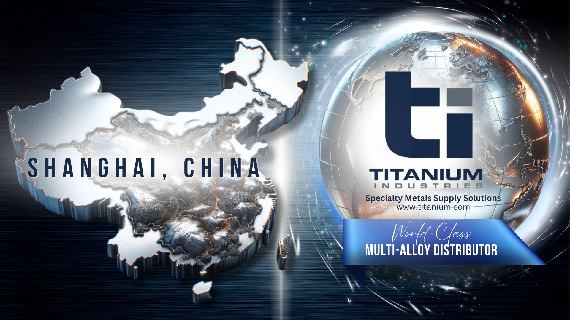 Titanium Industries Shanghai, China, metal supplier in Shanghai