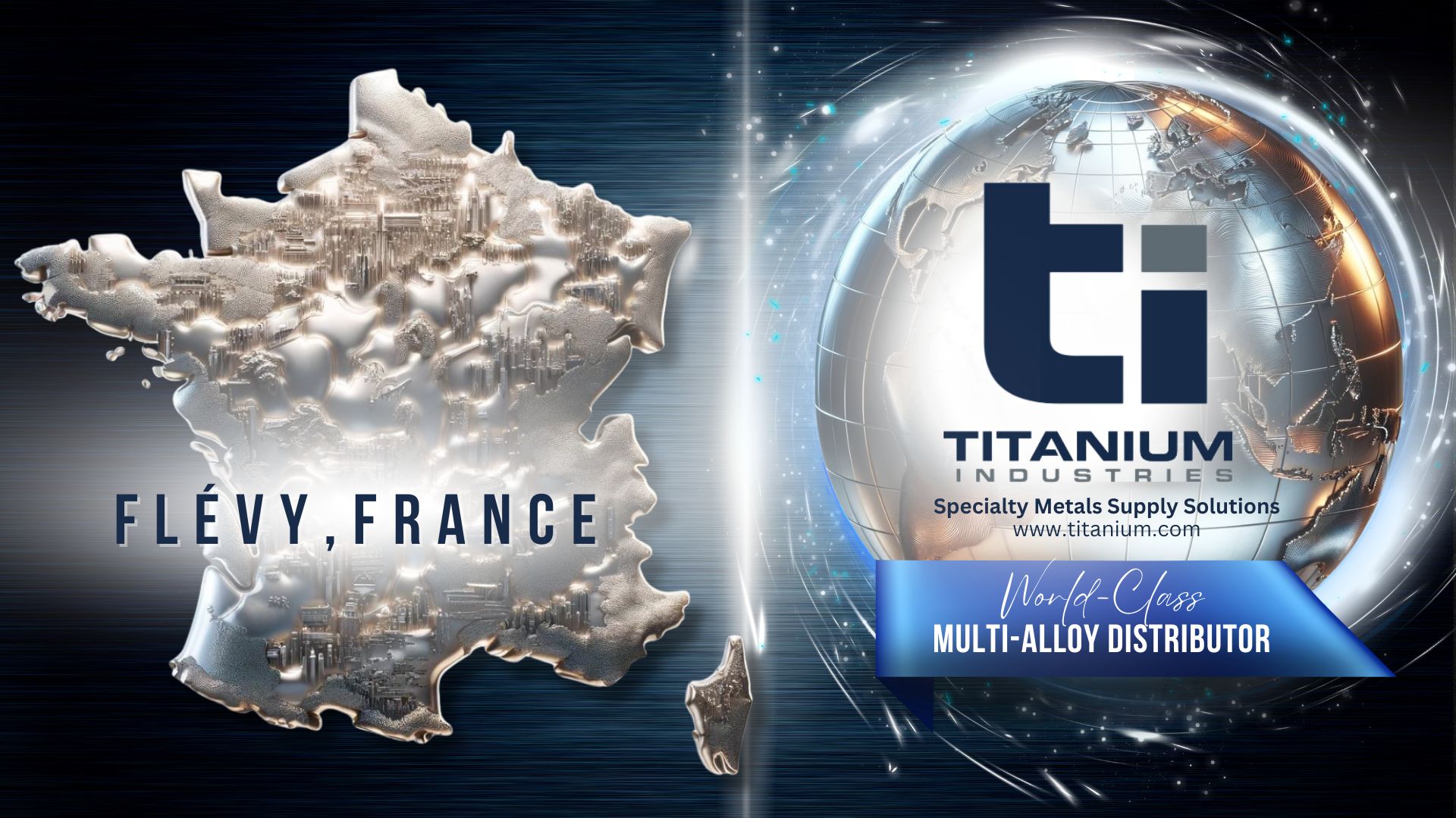 Titanium Industries Flévy, France, metal supplier in France