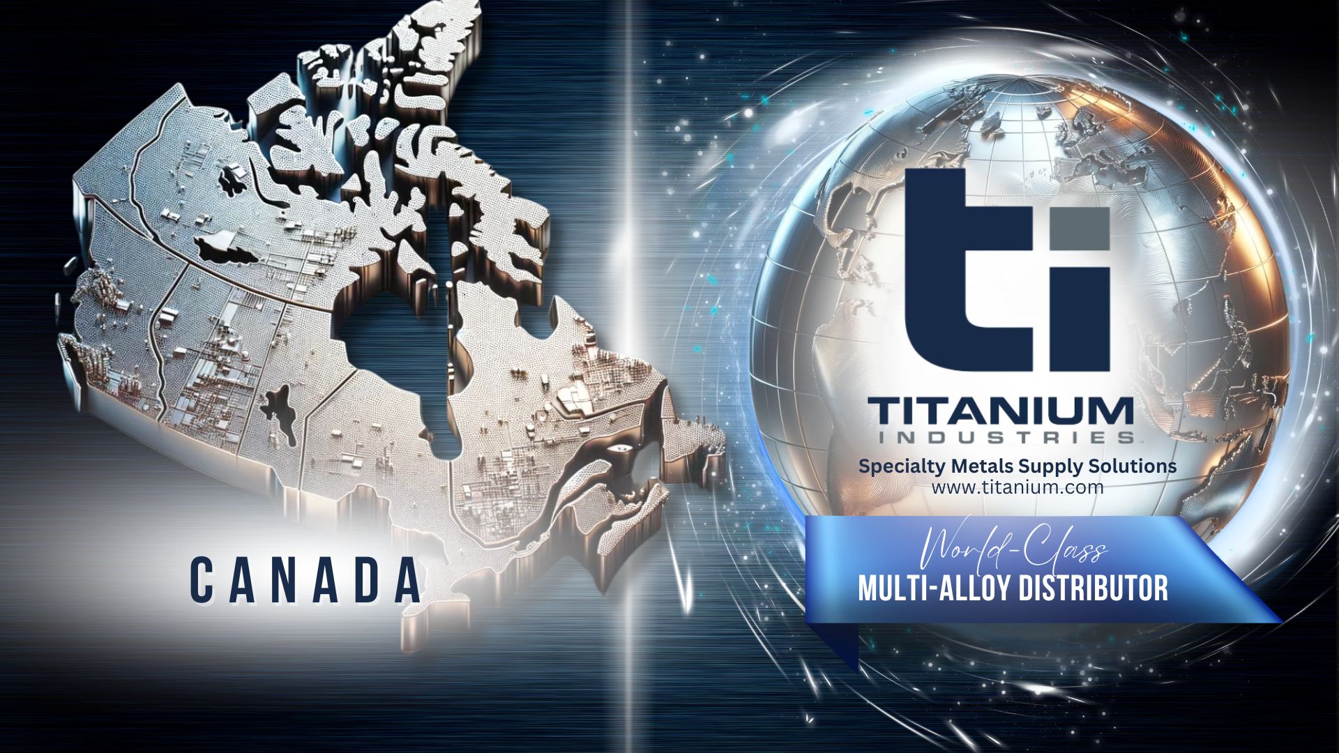 Titanium Industries Saint-Laurent, Quebec, Canada, metal supplier in Canada
