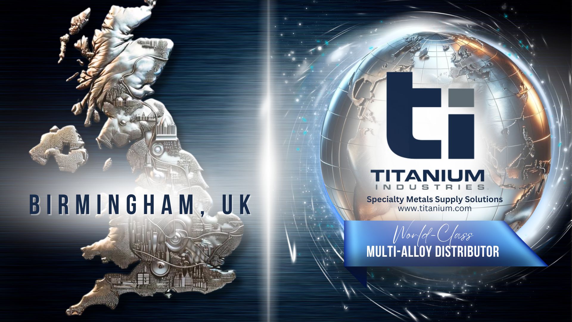 Titanium Industries United Kingdom, metal supplier in the United Kingdom