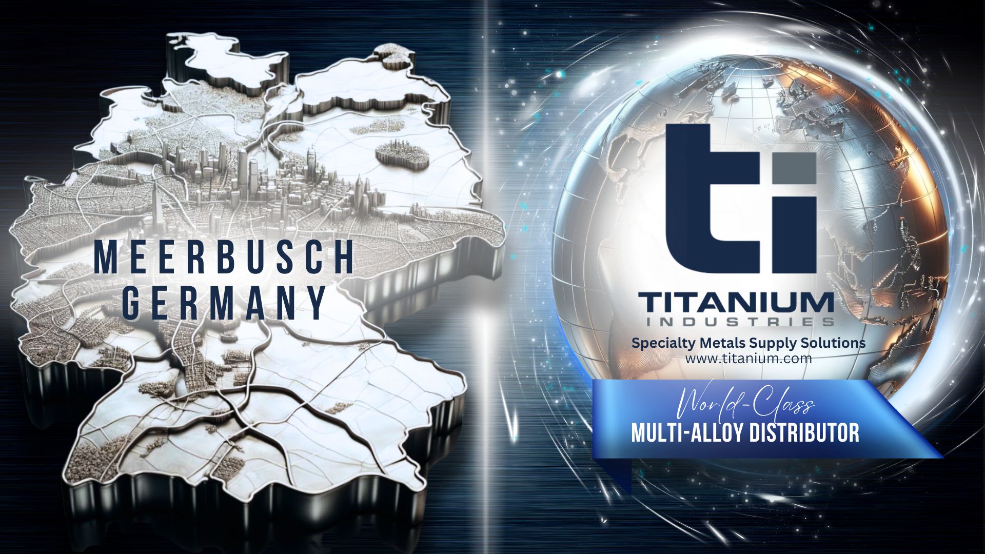 Titanium Industries Meerbusch, Germany, metal supplier in Germany